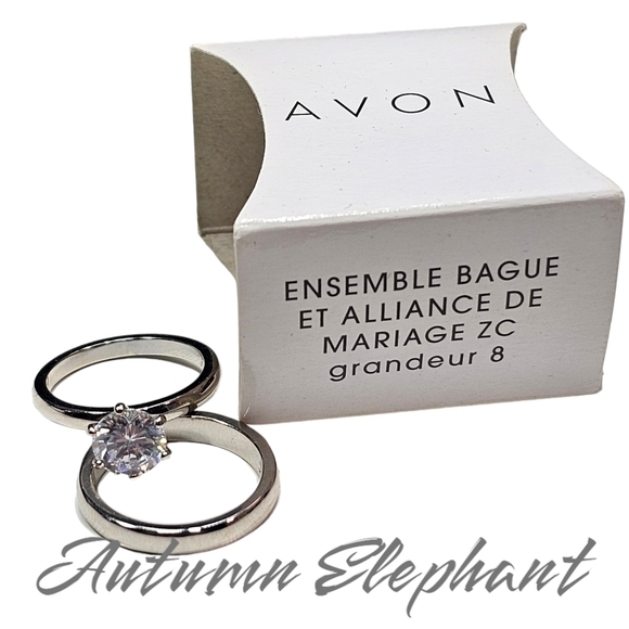 Set of 2 Rings Size 8 - Picture 6 of 7